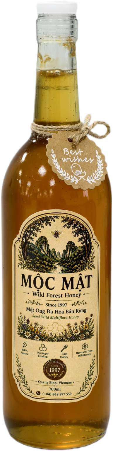 Mật ong đa hoa bán rừng Mộc Mật